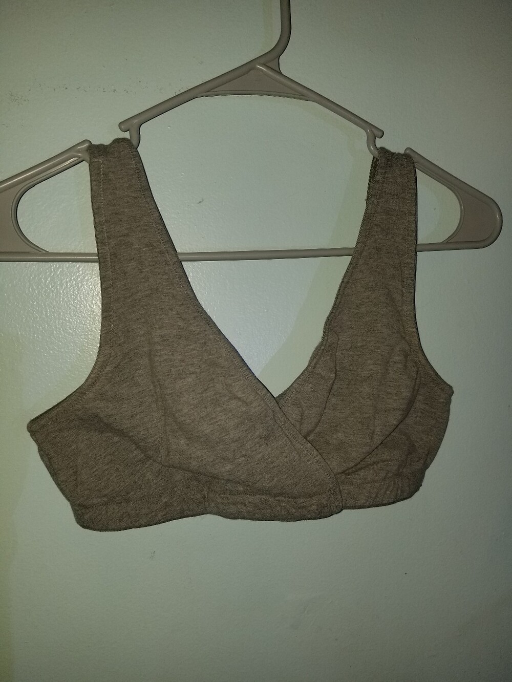 Motherhood Nursing Bra Gray Medium